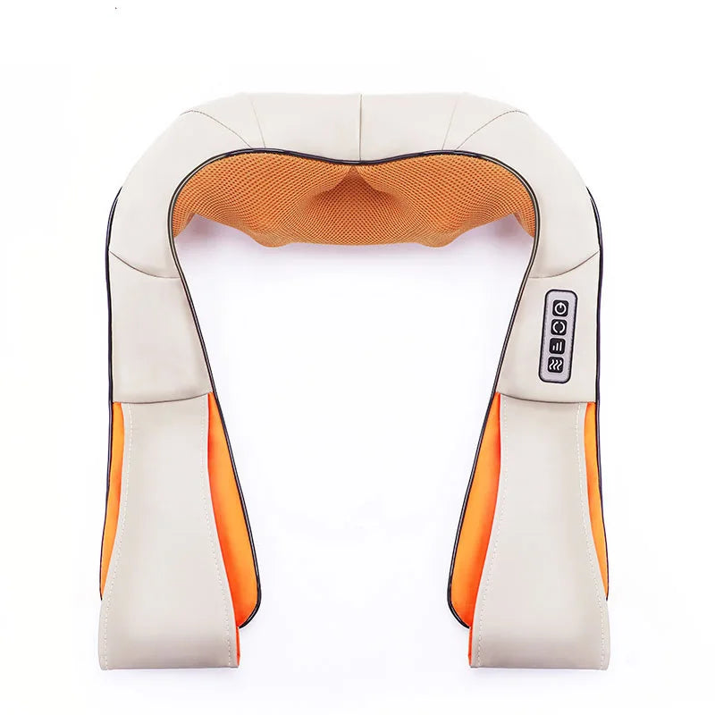 Kneading Massage Shawl Cervical Spine Simulation Massager Multi-functional Car Home Electric Forward and Reverse Massage Shawl