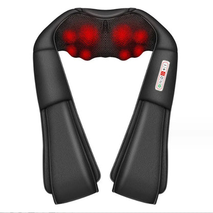 Kneading Massage Shawl Cervical Spine Simulation Massager Multi-functional Car Home Electric Forward and Reverse Massage Shawl