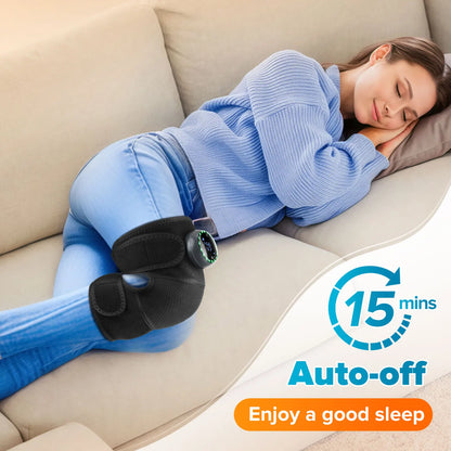 Cordless Thermal Knee Pad Knee Heating Massager Vibration Leg Arm Knee Joint Brace Muscle Relax Joint Brace Muscle Relaxation